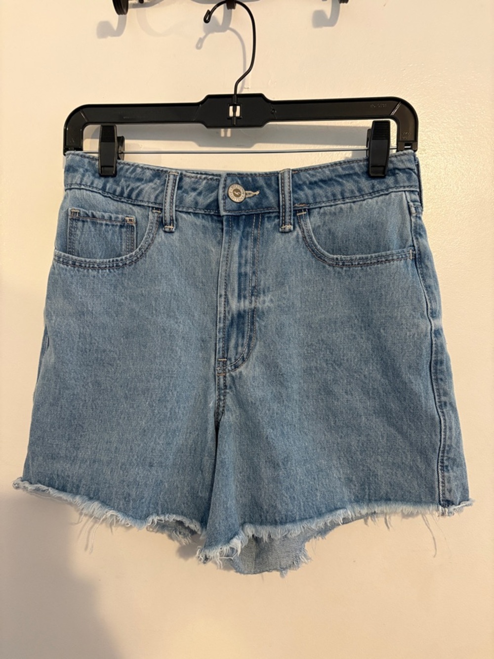 Hollister Ultra High Rise 90’s Denim Shorts 25 / 0 - Picture 2 of 8